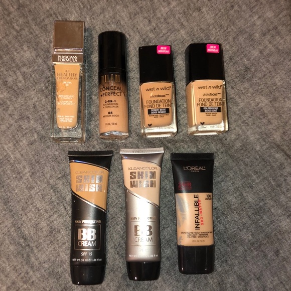 Other - Drugstore Foundation Bundle
